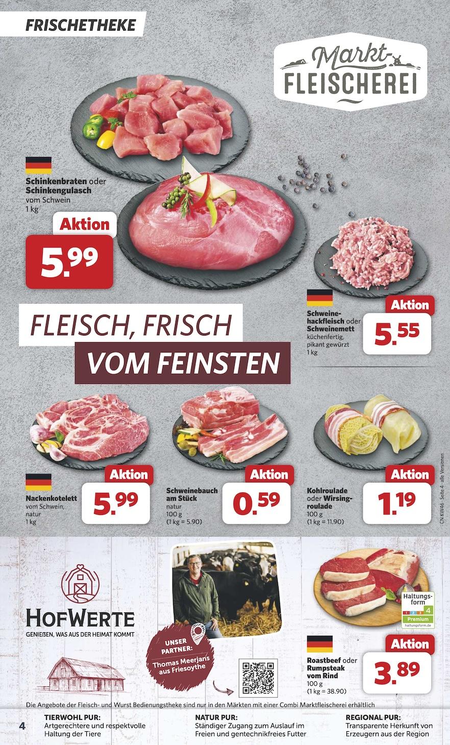 Combi Aktueller Prospekt ab Montag Seite 4