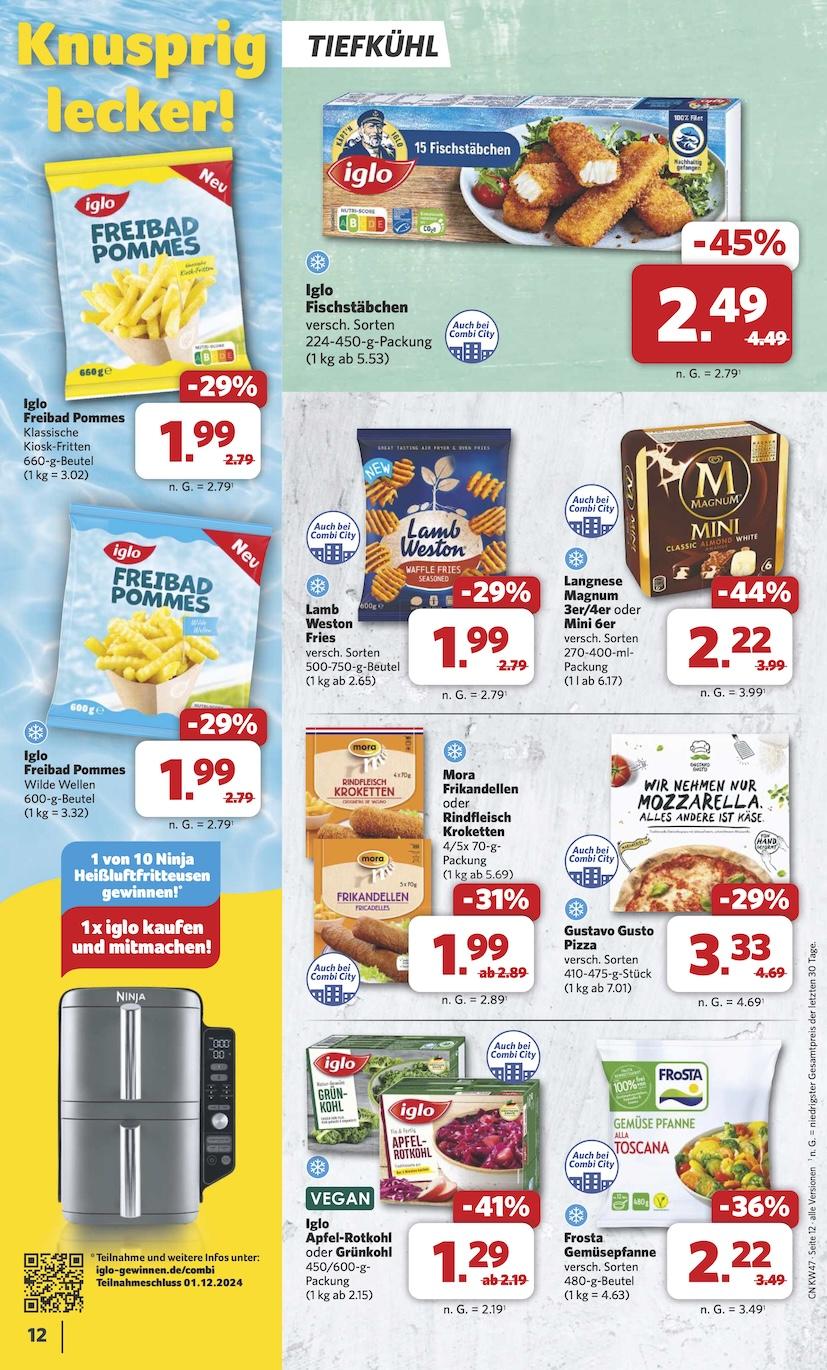 Combi Aktueller Prospekt ab Montag Seite 12