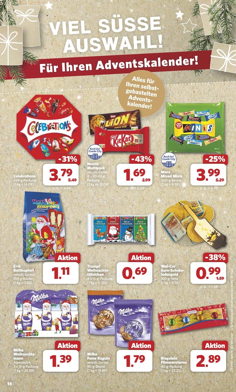 Combi Aktueller Prospekt ab Montag Seite 16