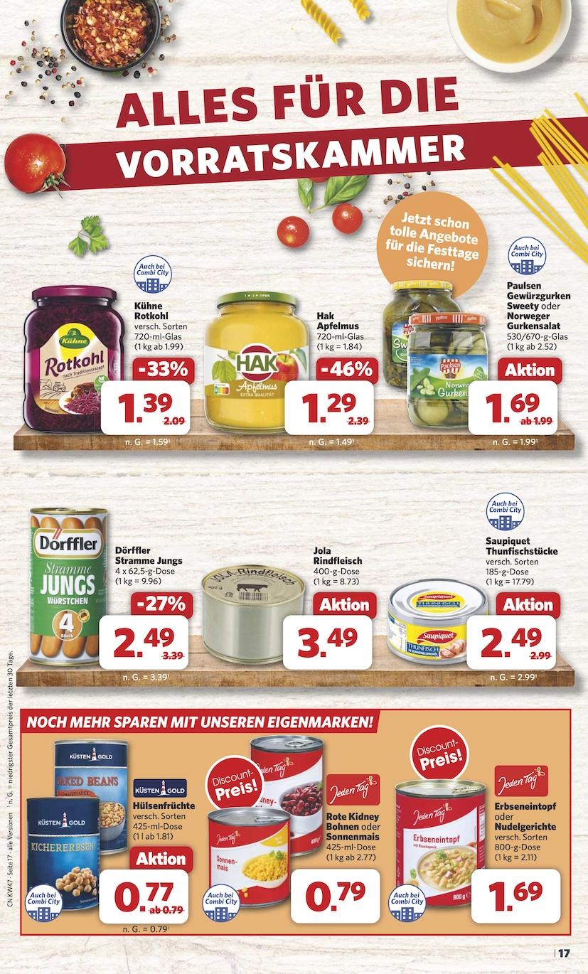 Combi Aktueller Prospekt ab Montag Seite 17