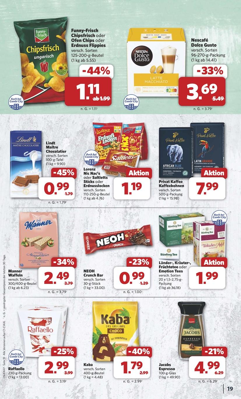 Combi Aktueller Prospekt ab Montag Seite 19
