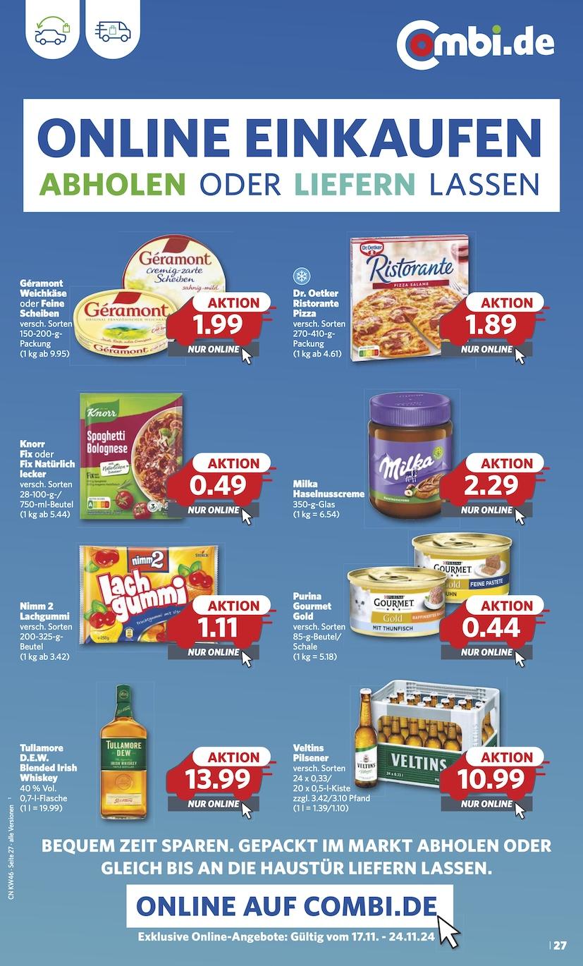 Combi Aktueller Prospekt ab Montag Seite 27