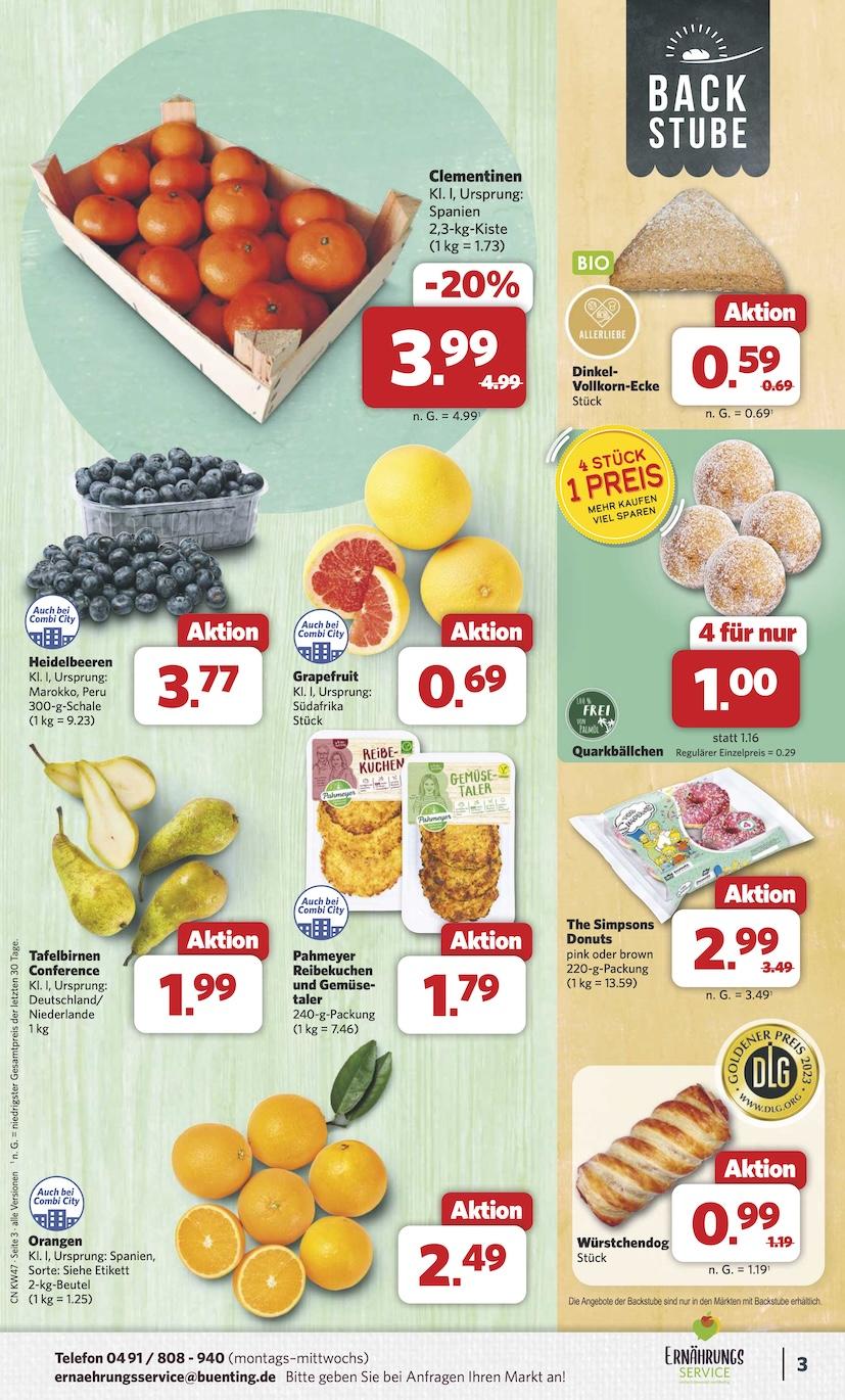 Combi Aktueller Prospekt ab Montag Seite 3