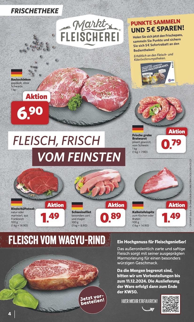 Combi Aktueller Prospekt ab Montag Seite 4