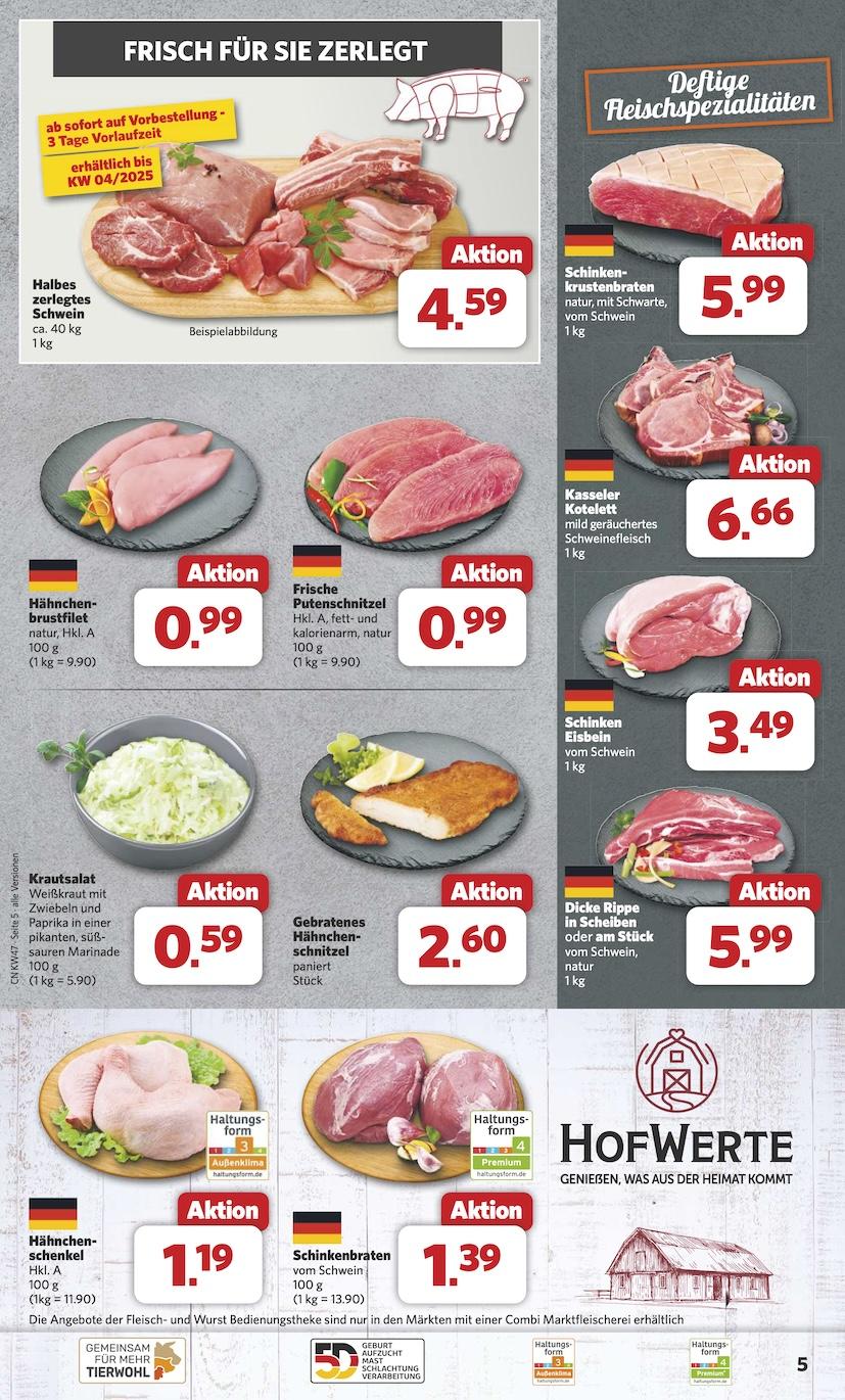 Combi Aktueller Prospekt ab Montag Seite 5