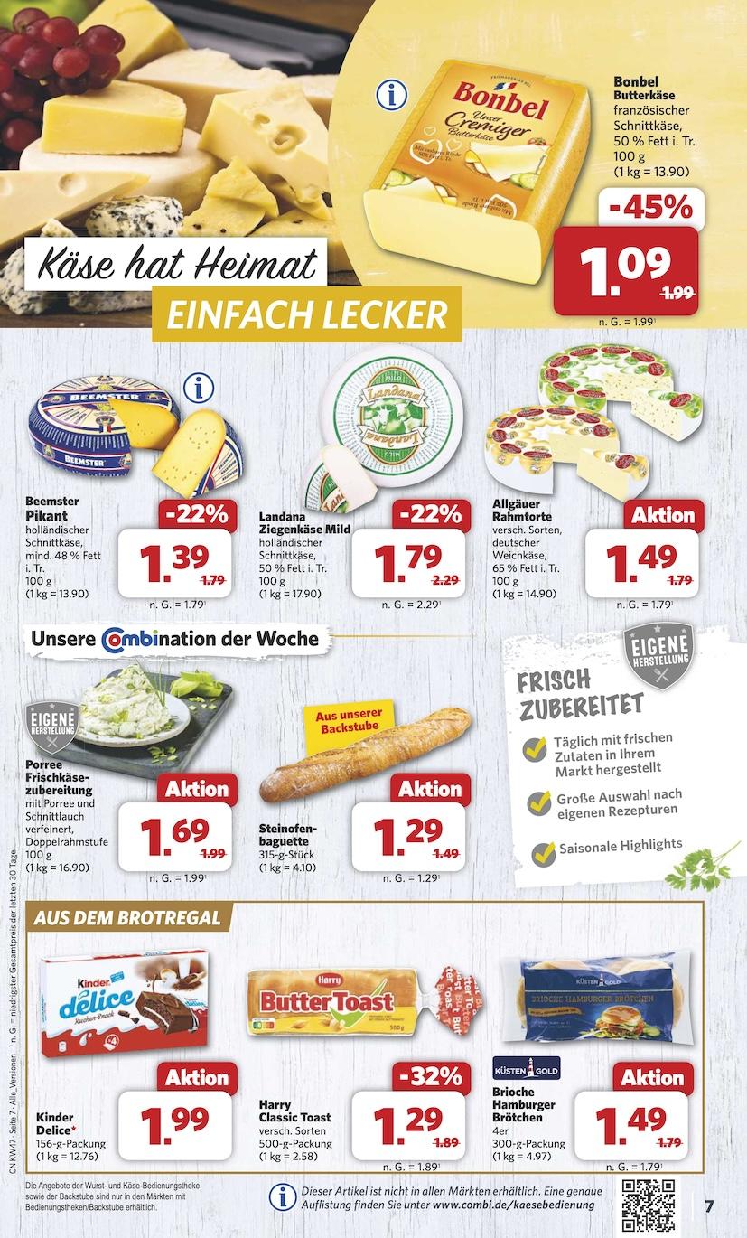 Combi Aktueller Prospekt ab Montag Seite 7