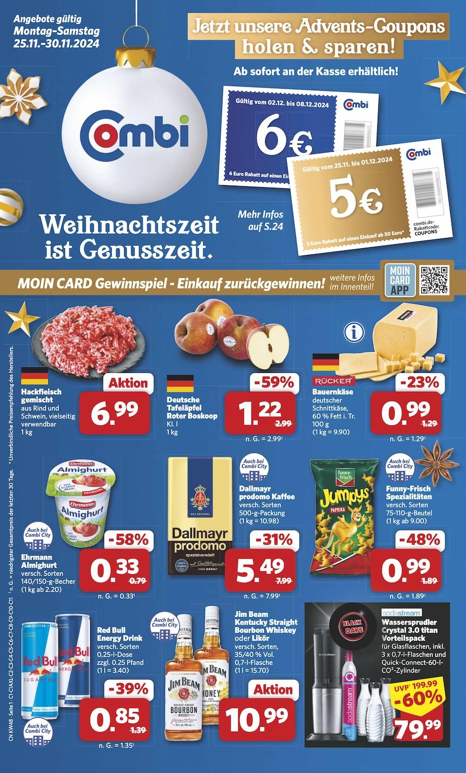 Combi Aktueller Prospekt ab Montag Seite 1