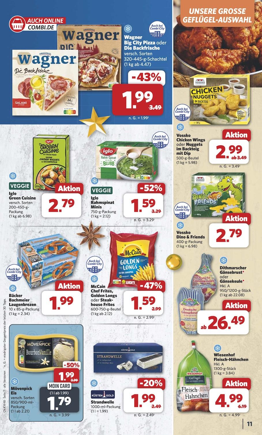 Combi Aktueller Prospekt ab Montag Seite 11