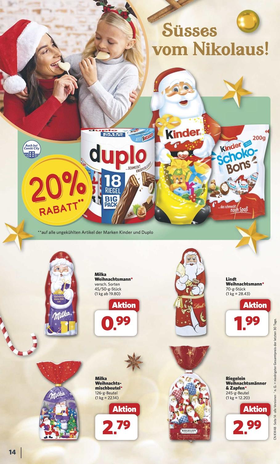 Combi Aktueller Prospekt ab Montag Seite 14