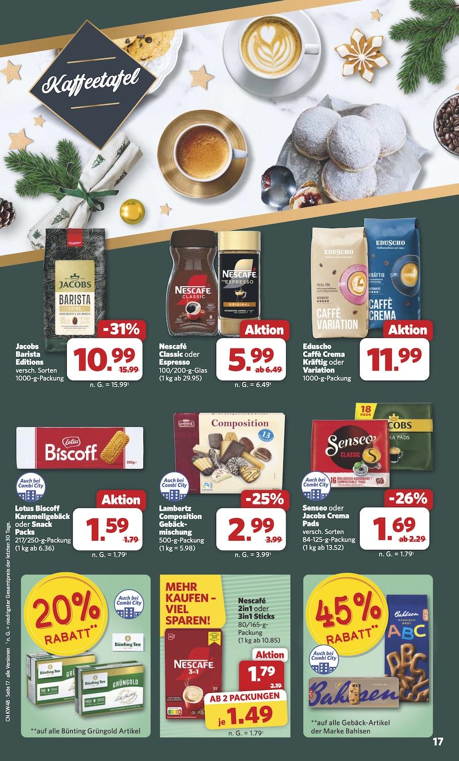 Combi Aktueller Prospekt ab Montag Seite 18