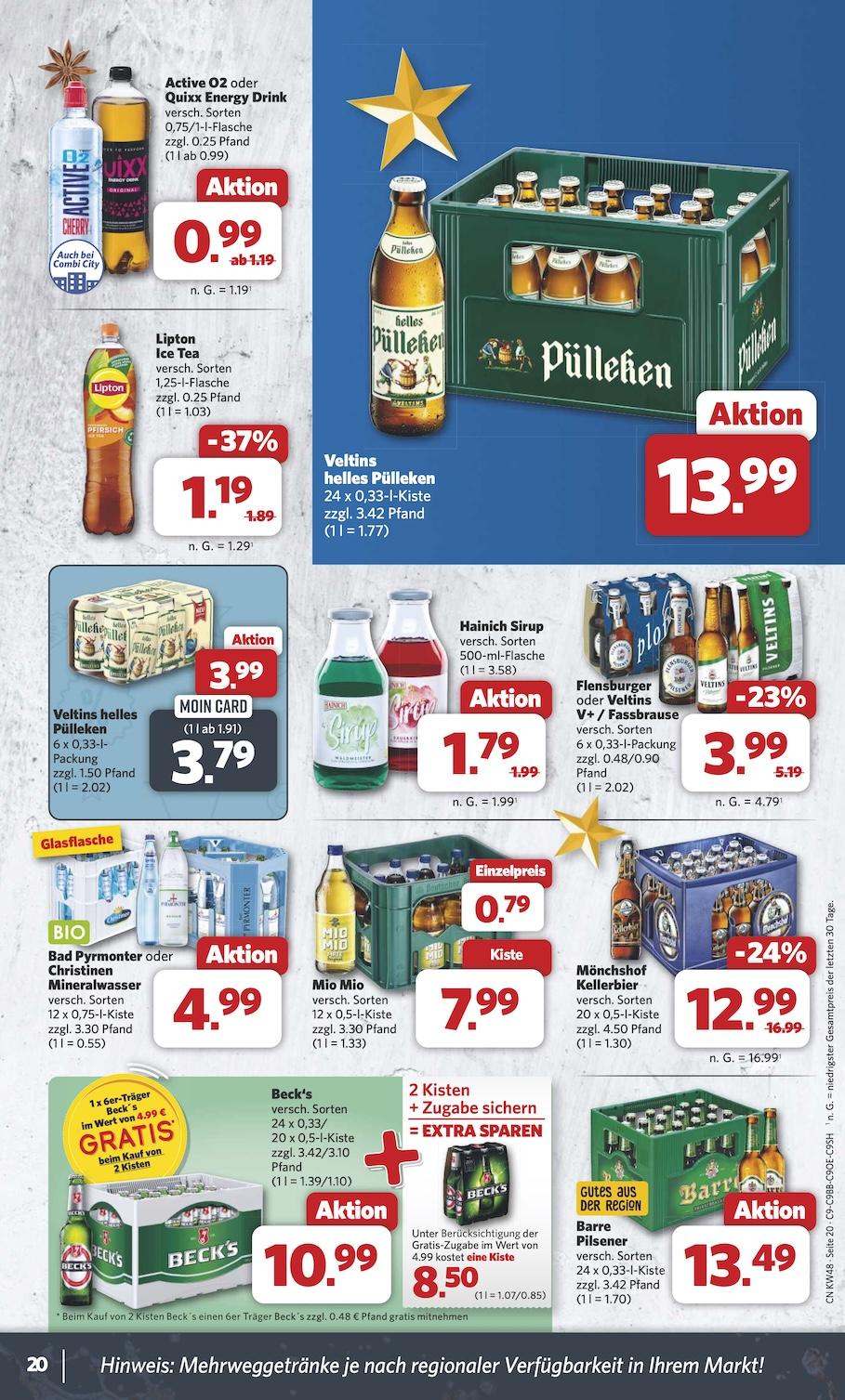 Combi Aktueller Prospekt ab Montag Seite 21