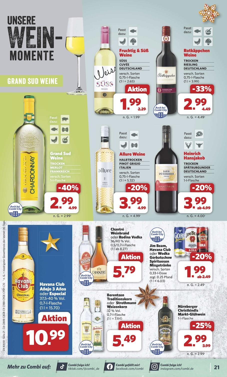 Combi Aktueller Prospekt ab Montag Seite 22
