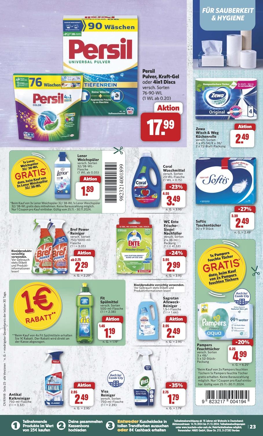 Combi Aktueller Prospekt ab Montag Seite 24