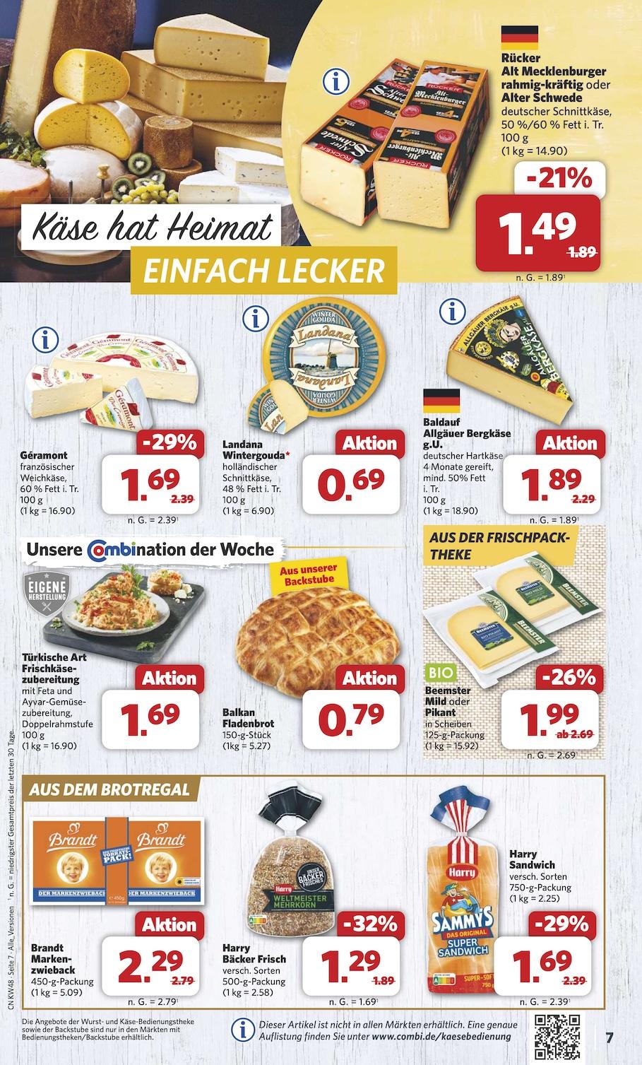 Combi Aktueller Prospekt ab Montag Seite 7