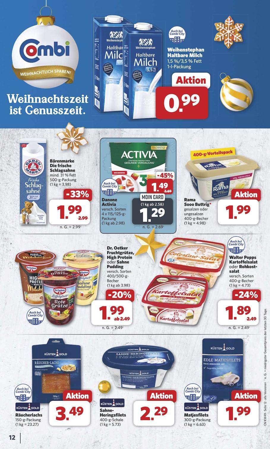 Combi Aktueller Prospekt ab Montag Seite 12