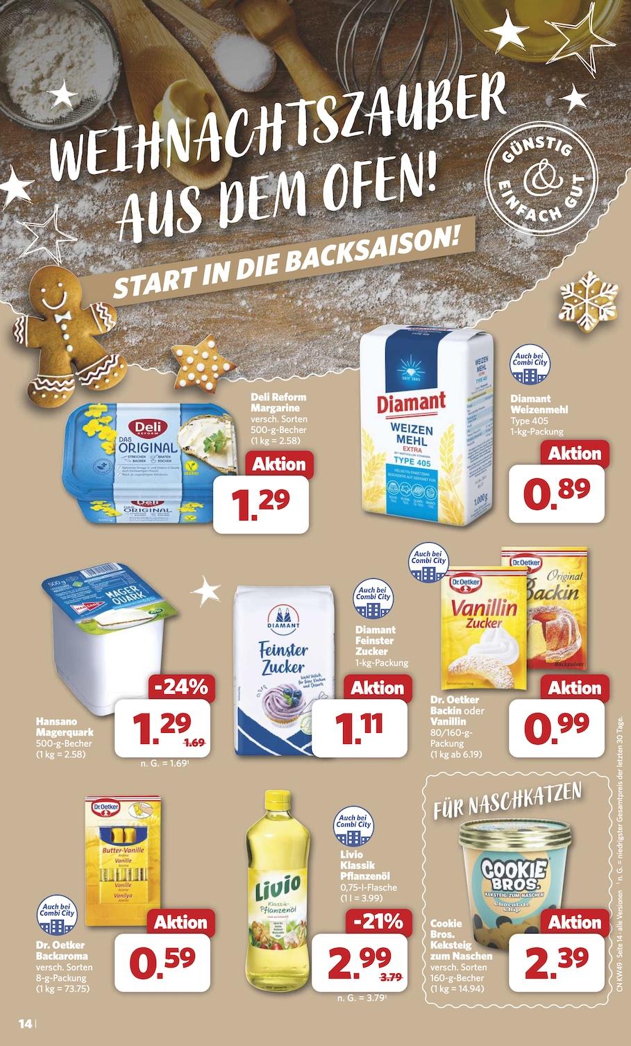 Combi Aktueller Prospekt ab Montag Seite 14