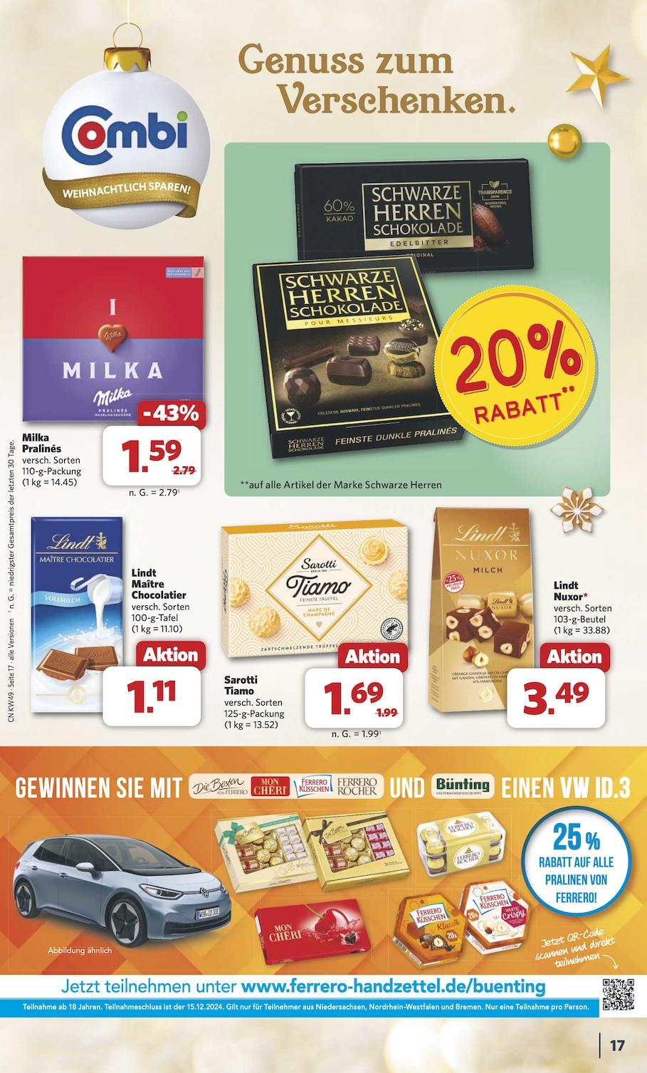 Combi Aktueller Prospekt ab Montag Seite 17