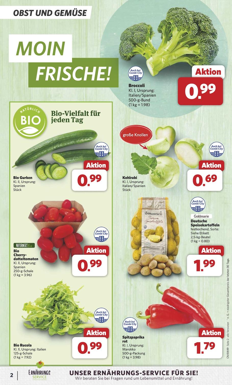 Combi Aktueller Prospekt ab Montag Seite 2