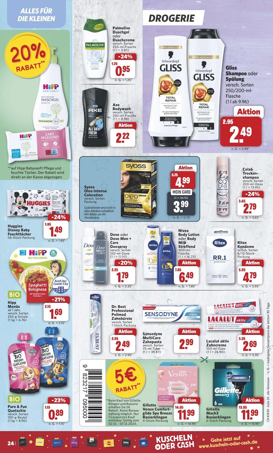 Combi Aktueller Prospekt ab Montag Seite 24