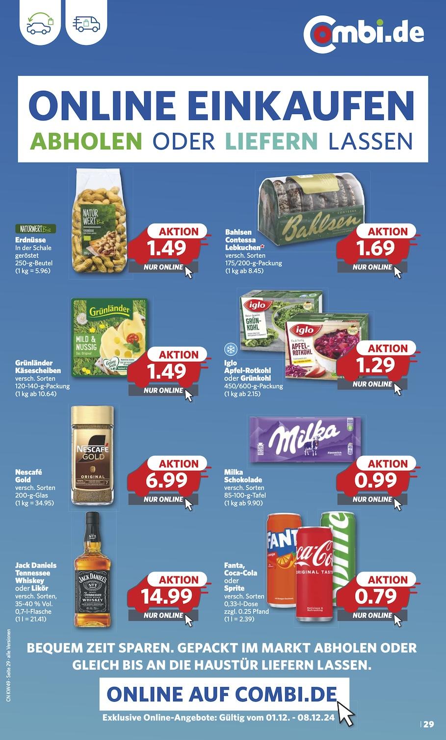 Combi Aktueller Prospekt ab Montag Seite 29