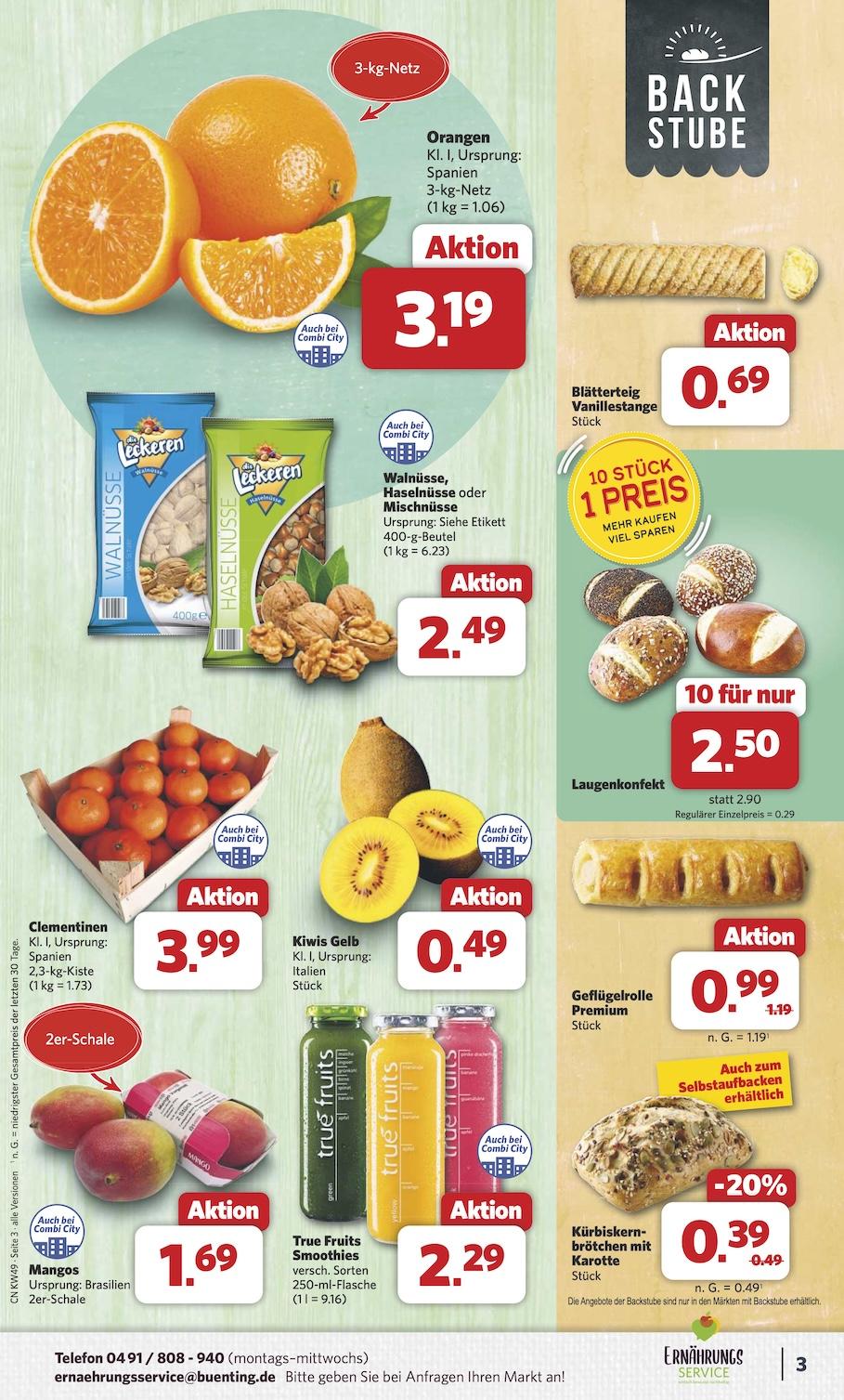 Combi Aktueller Prospekt ab Montag Seite 3