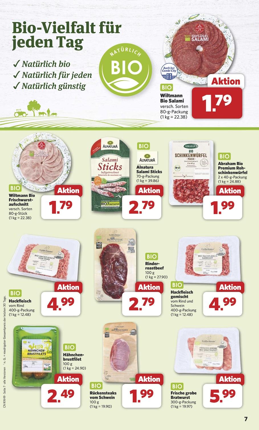 Combi Aktueller Prospekt ab Montag Seite 7