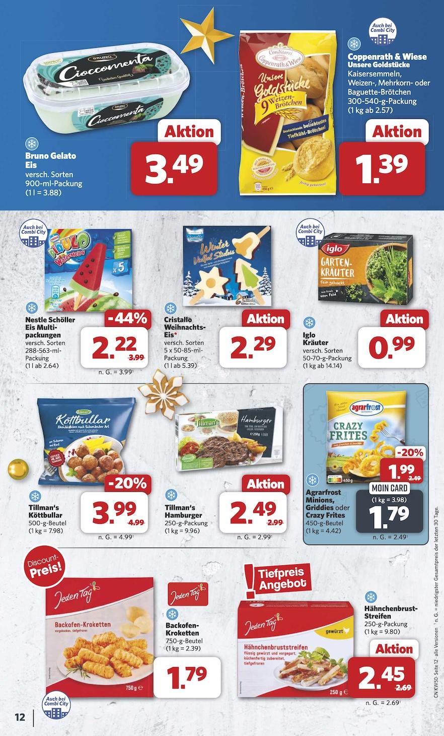 Combi Aktueller Prospekt ab Montag Seite 12