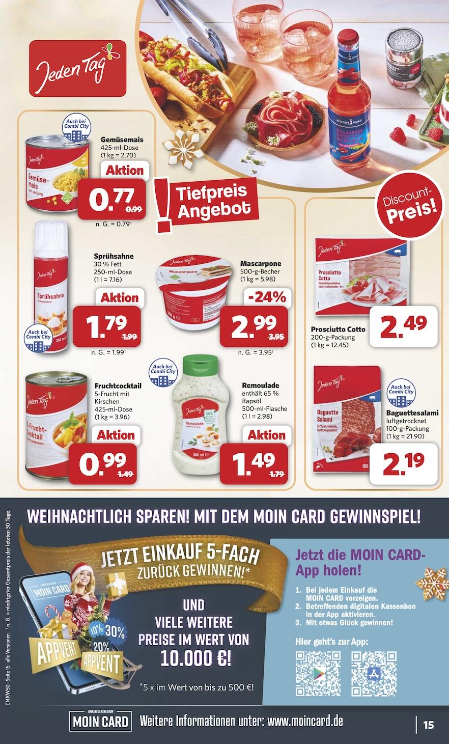 Combi Aktueller Prospekt ab Montag Seite 15