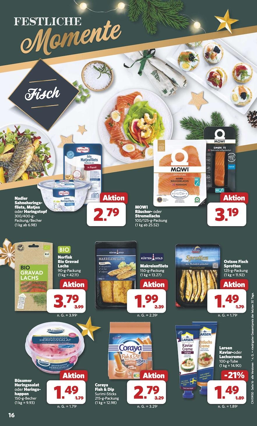 Combi Aktueller Prospekt ab Montag Seite 16