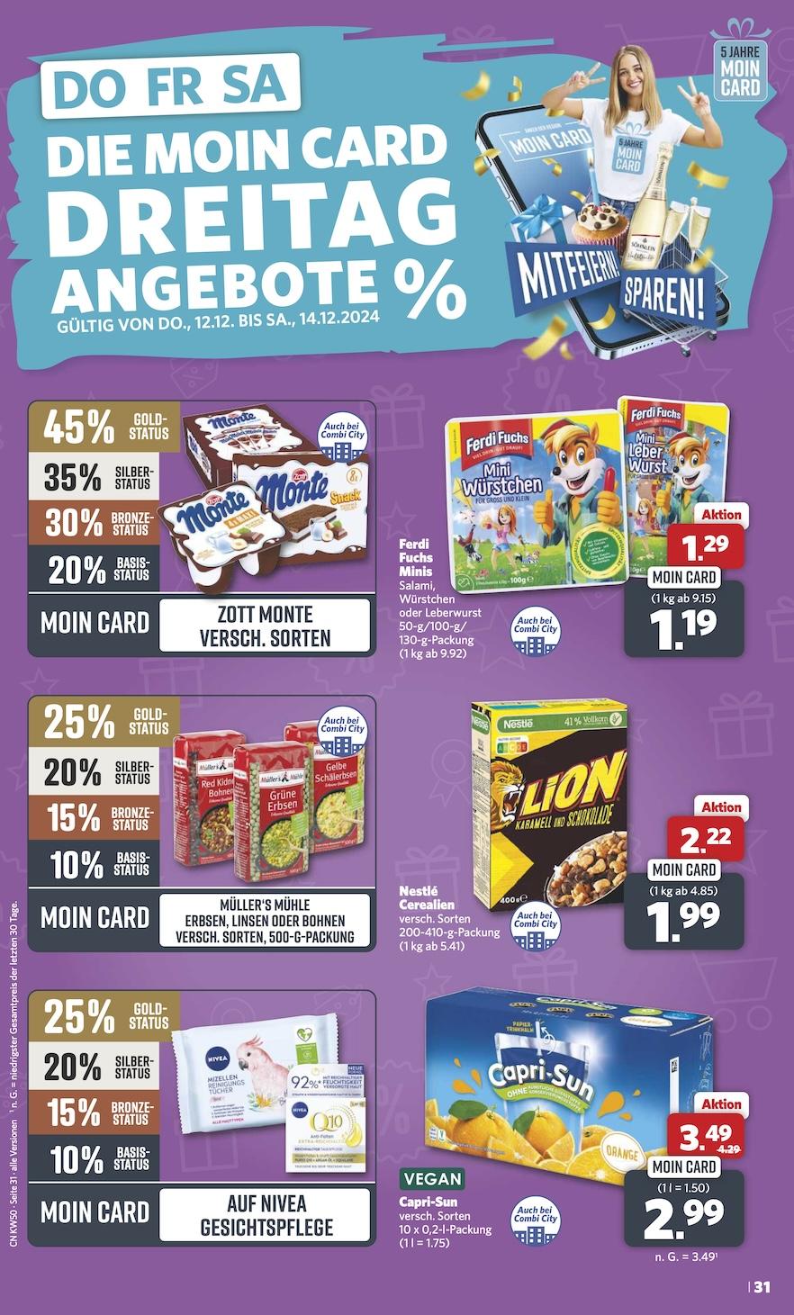 Combi Aktueller Prospekt ab Montag Seite 31