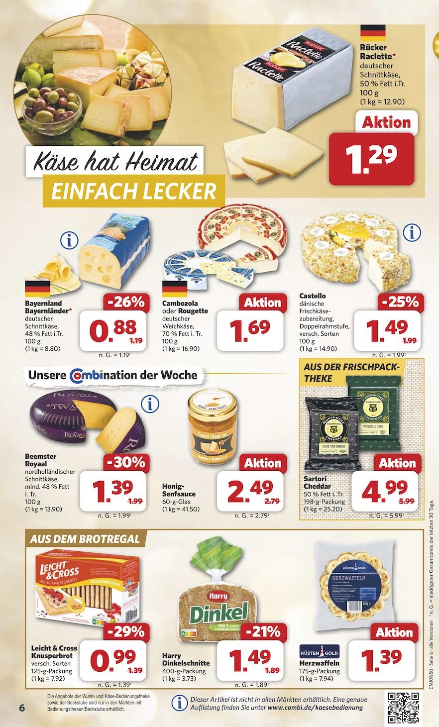 Combi Aktueller Prospekt ab Montag Seite 6