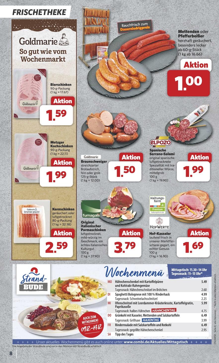 Combi Aktueller Prospekt ab Montag Seite 8