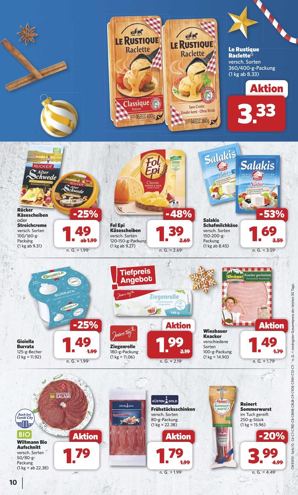 Combi Aktueller Prospekt ab Montag Seite 10