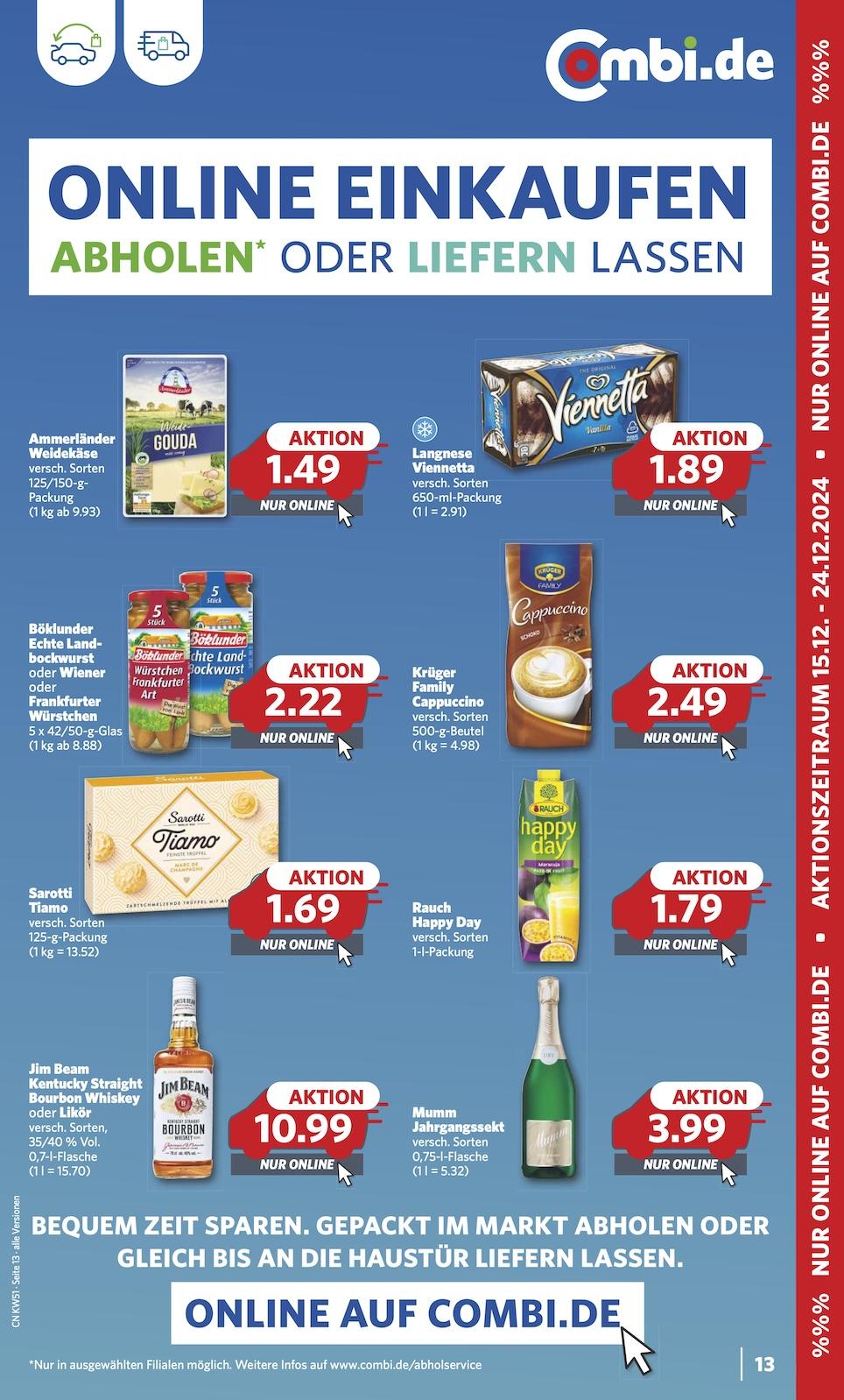 Combi Aktueller Prospekt ab Montag Seite 13