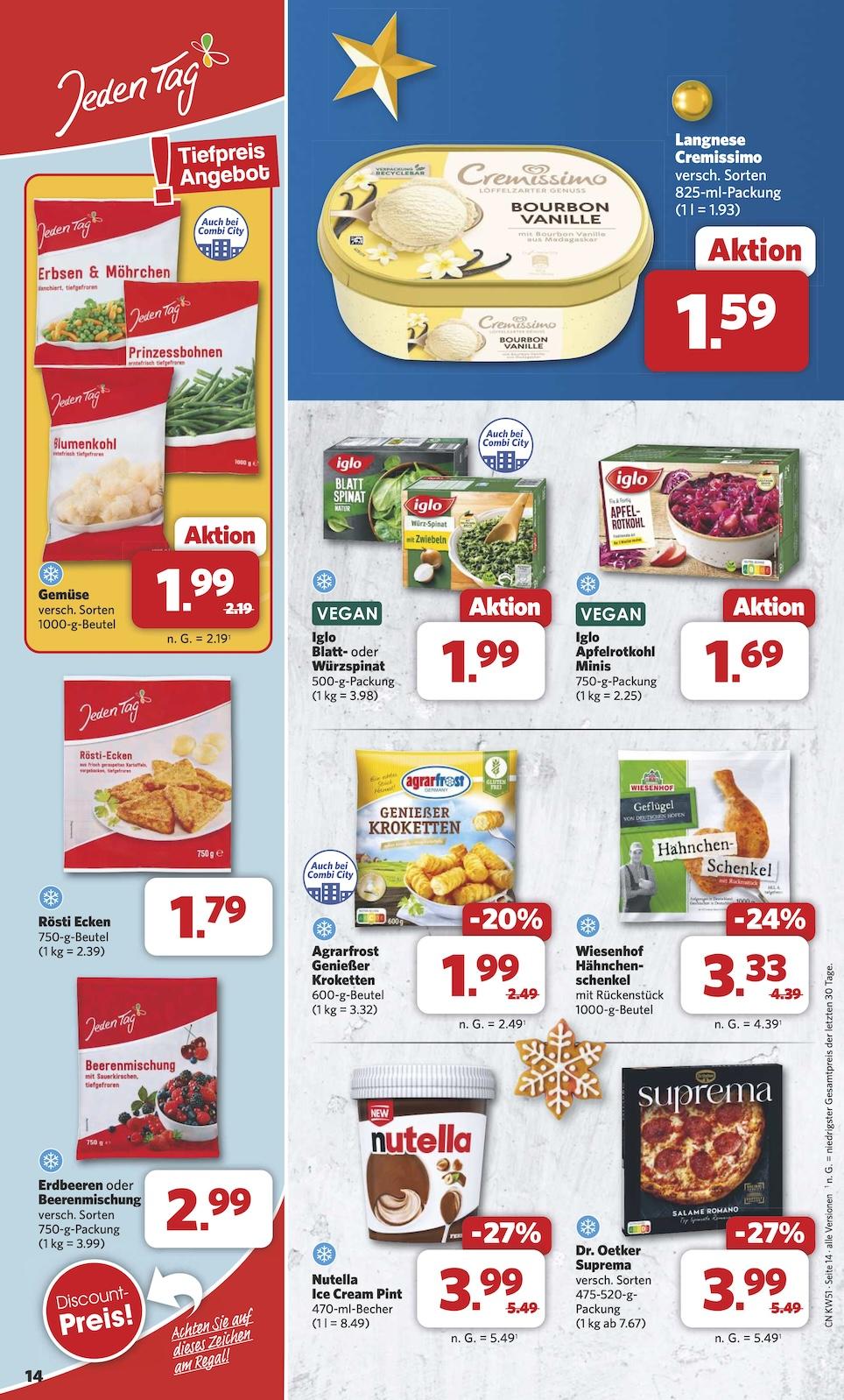 Combi Aktueller Prospekt ab Montag Seite 14
