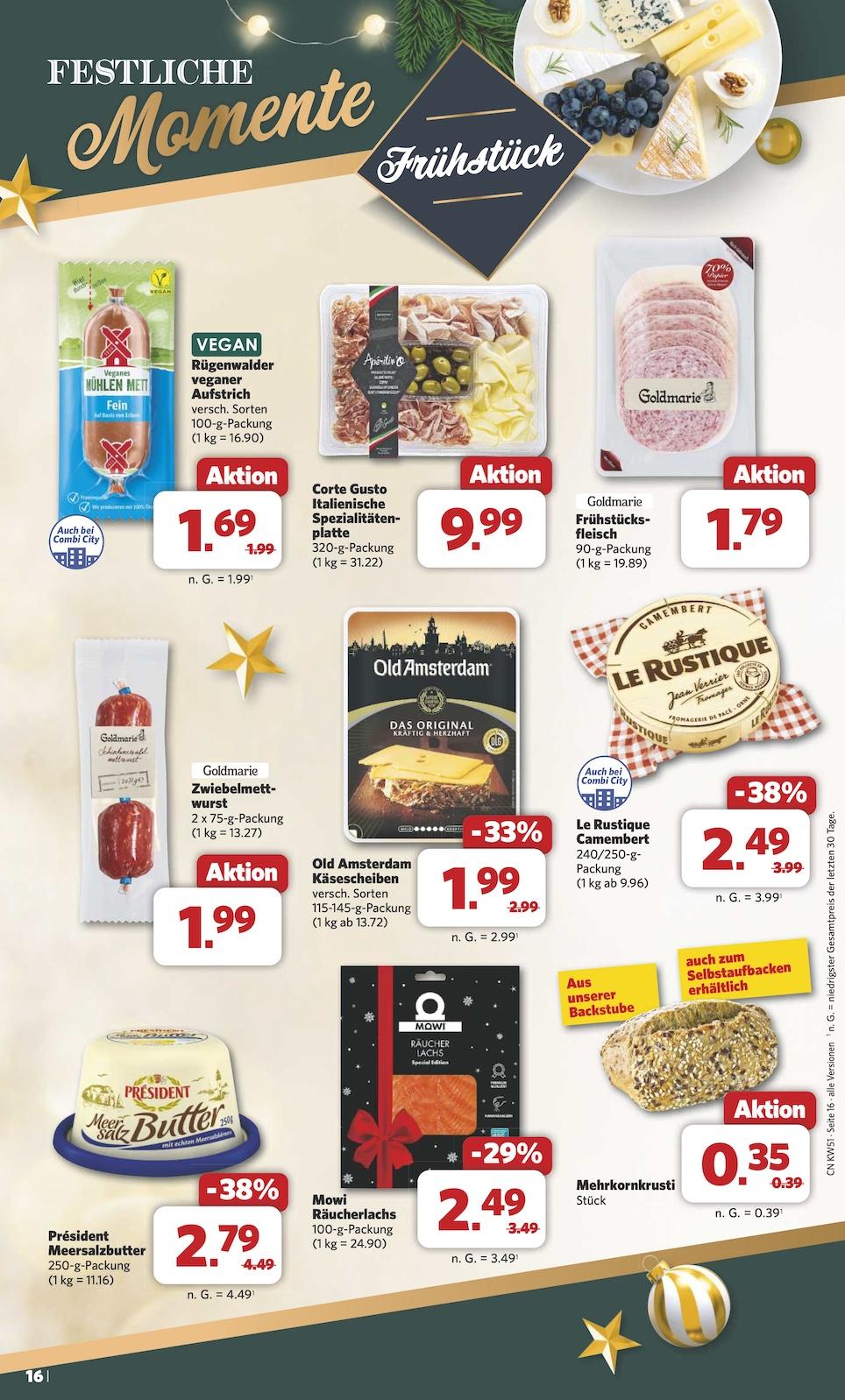 Combi Aktueller Prospekt ab Montag Seite 16