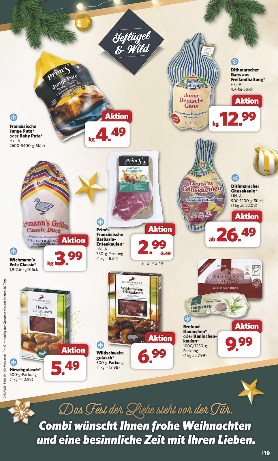 Combi Aktueller Prospekt ab Montag Seite 19