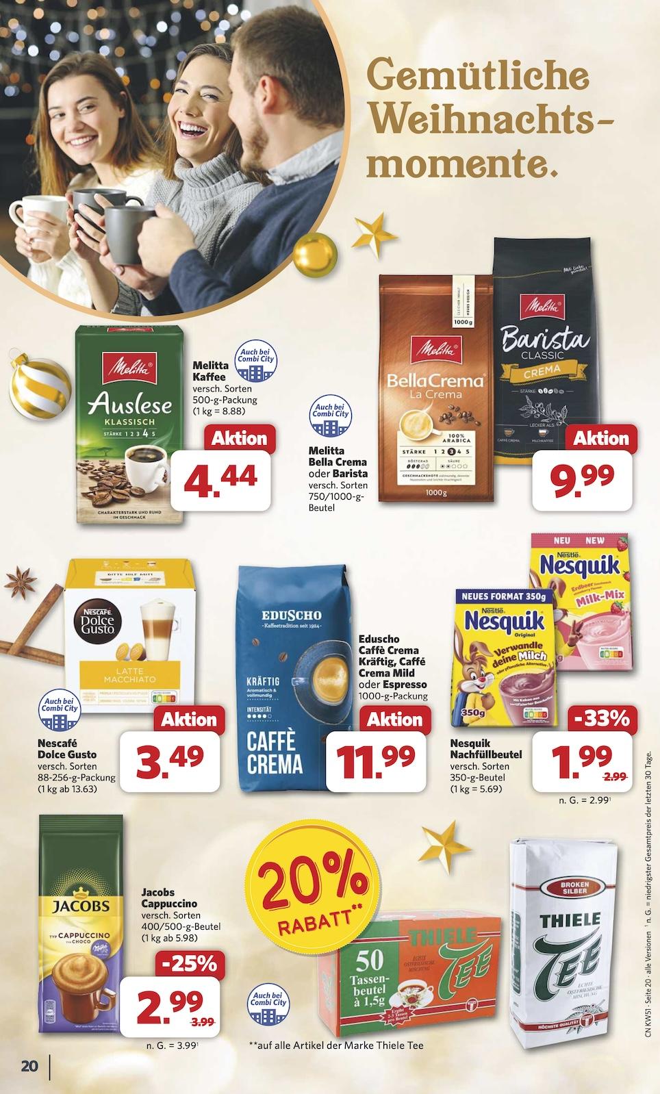 Combi Aktueller Prospekt ab Montag Seite 20