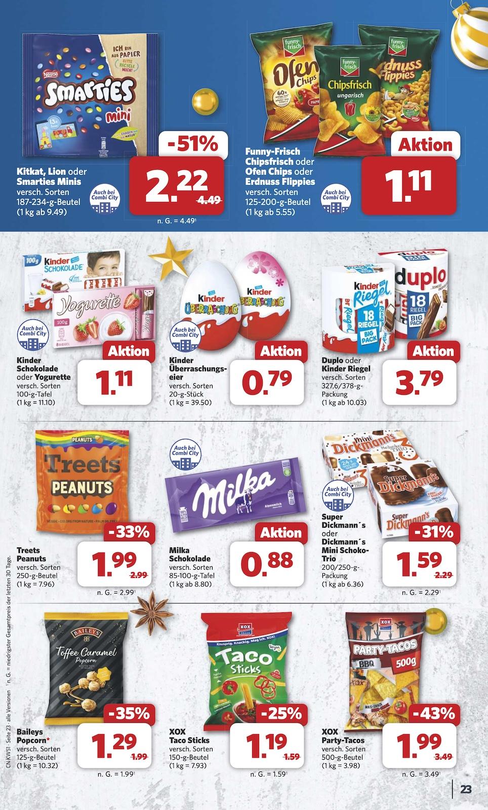 Combi Aktueller Prospekt ab Montag Seite 23