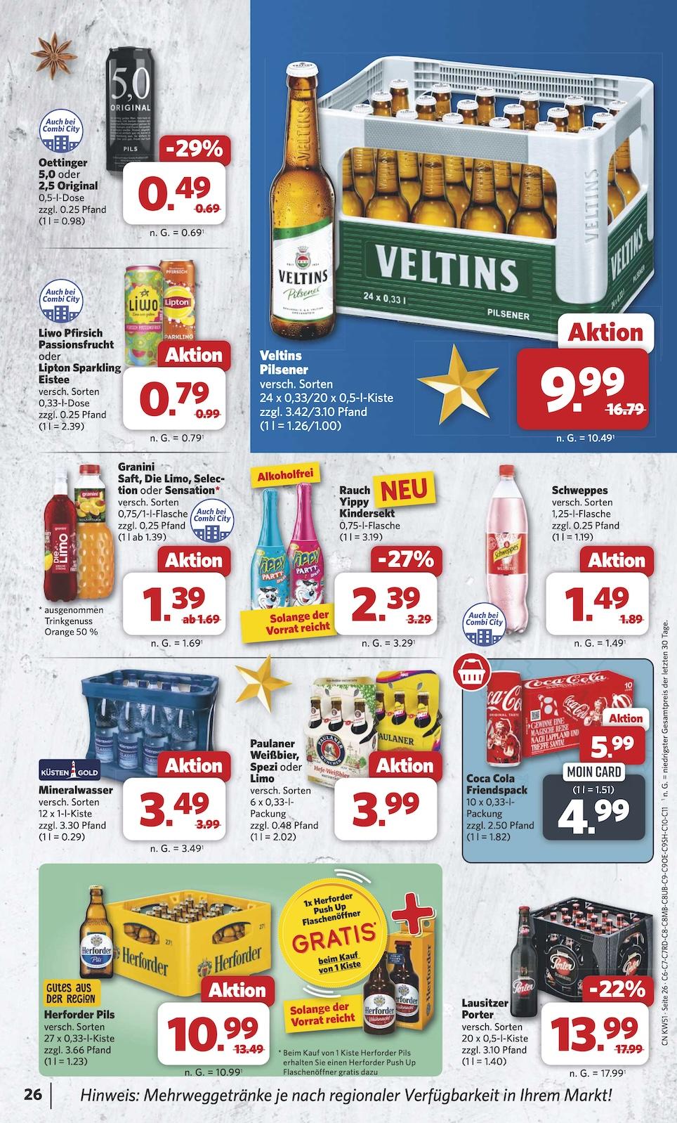 Combi Aktueller Prospekt ab Montag Seite 26