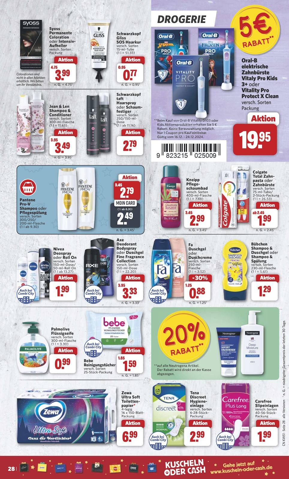 Combi Aktueller Prospekt ab Montag Seite 28