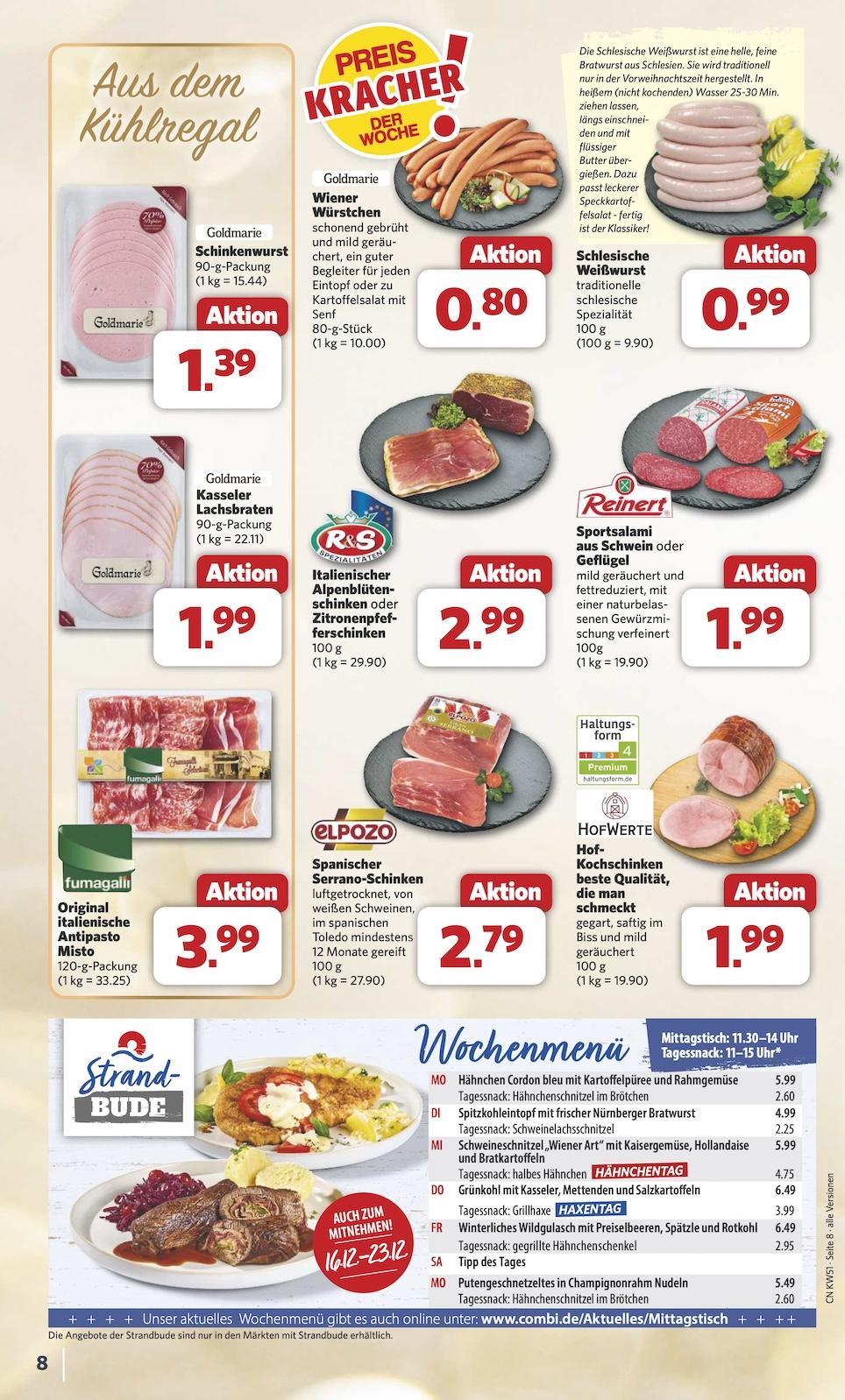 Combi Aktueller Prospekt ab Montag Seite 8
