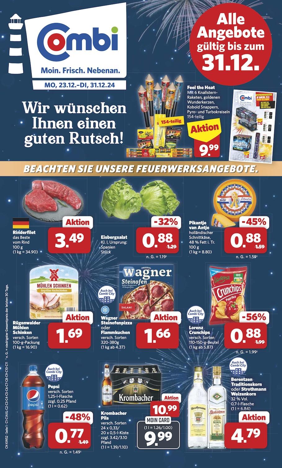Combi Aktueller Prospekt ab Montag Seite 1