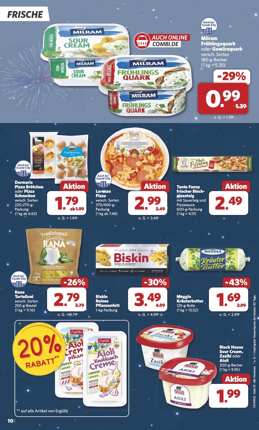 Combi Aktueller Prospekt ab Montag Seite 10