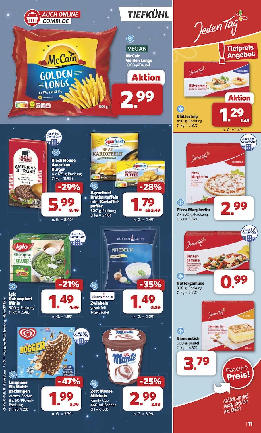 Combi Aktueller Prospekt ab Montag Seite 11