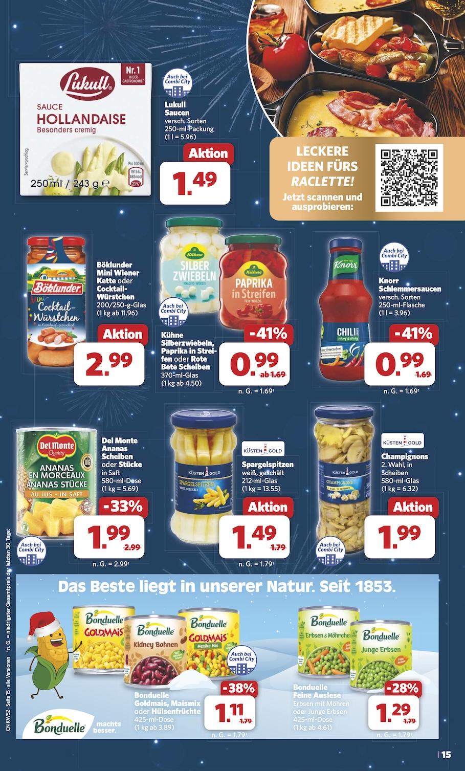 Combi Aktueller Prospekt ab Montag Seite 15