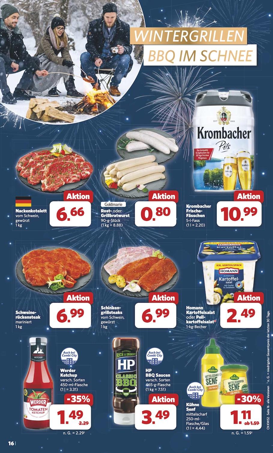 Combi Aktueller Prospekt ab Montag Seite 16