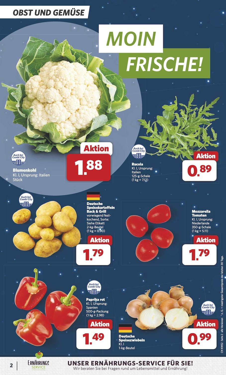 Combi Aktueller Prospekt ab Montag Seite 2