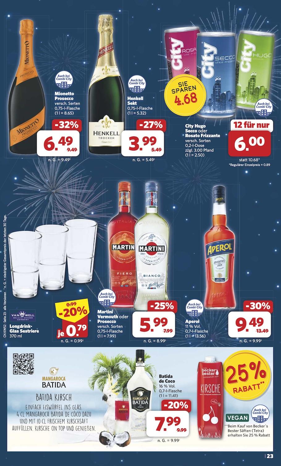 Combi Aktueller Prospekt ab Montag Seite 23