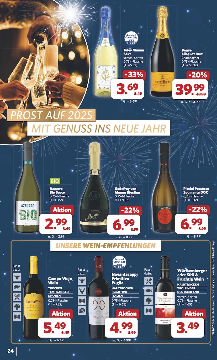 Combi Aktueller Prospekt ab Montag Seite 24